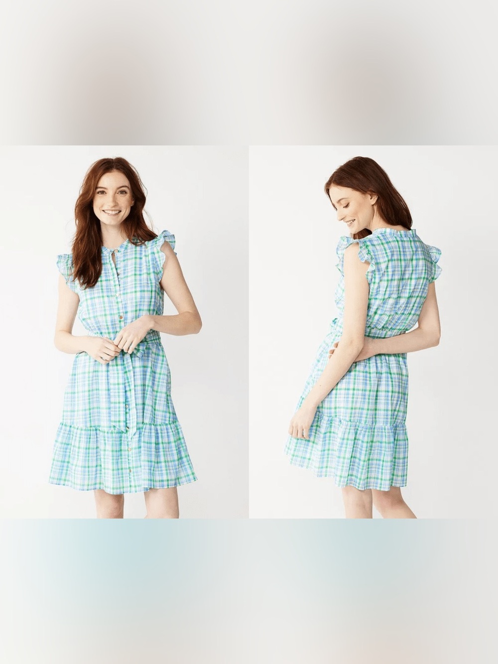Women’s Draper James Plaid Mini Dress